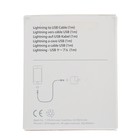 Кабель Apple, Lightning - USB, 2 A, 1 м, оригинал, белый - Фото 4