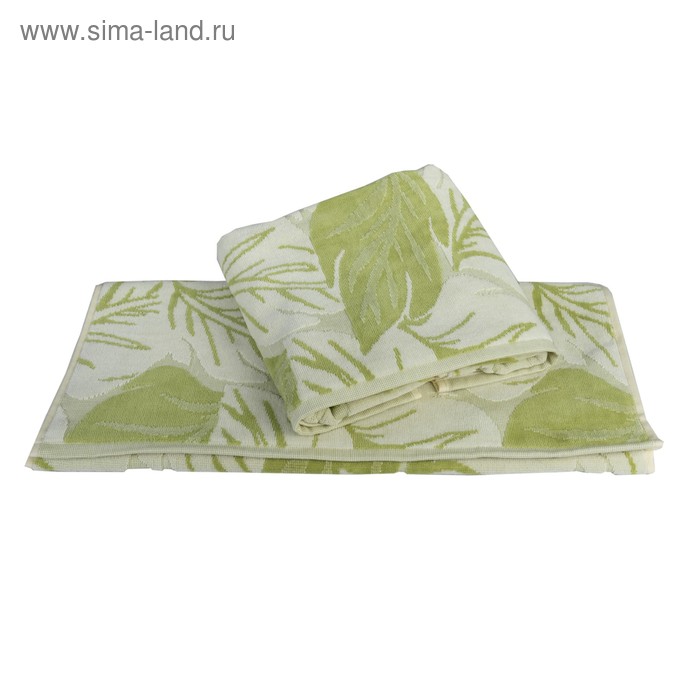 Полотенце Autumn, размер 50 × 90 см, зелёный - Фото 1