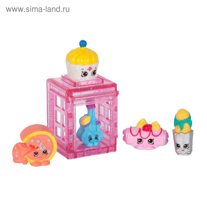 Набор Shopkins "Европа"  5 шт в блистере МИКС - Фото 1