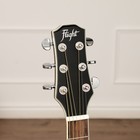 Гитара акустическая FLIGHT F-230C BK верхняя дека - ель, корпус - агатис, цвет черный - фото 26928913