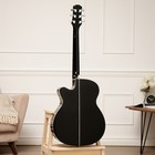 Гитара акустическая FLIGHT F-230C BK верхняя дека - ель, корпус - агатис, цвет черный - фото 26928916