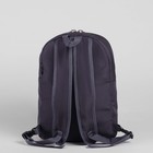 Рюкзак молодёжный, отдел на молнии, цвет серый - Фото 3