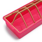 Кормушка - поилка для бройлеров, 12 ячеек, лотковая, пластик, цвет МИКС - Фото 2