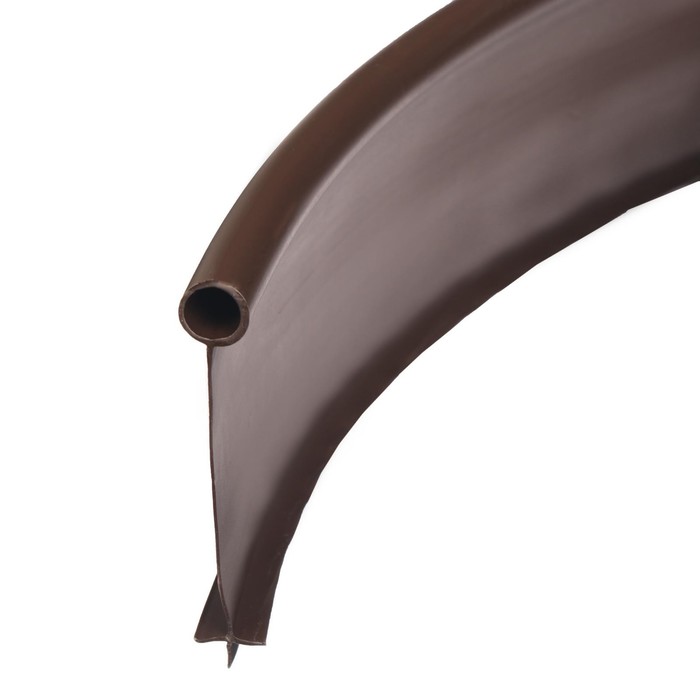 Лента бордюрная, 0.11 × 10 м, толщина 1 мм, пластиковая, коричневая, KANTA - фото 1908384510