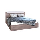 Кровать двуспальная «Леони», 1600×2000 мм, цвет ясень шимо светлый/ясень шимо тёмный - Фото 1