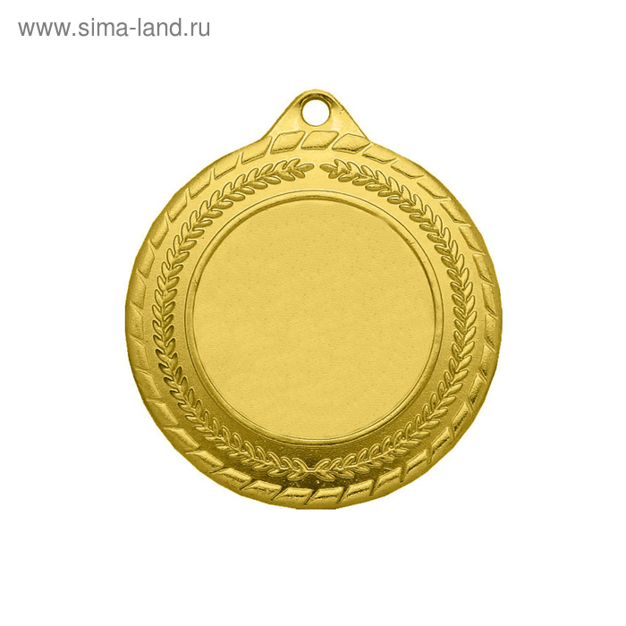 Призовая медаль под нанесение, "золото", диаметр 4 см (43560) - Фото 1
