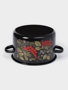 Кастрюля эмалированная «Рябина», 2.9 л, d=20 см, цилиндрическая, и, рисунок, МИКС - Фото 3