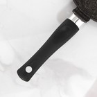 Сковорода «Оладница», d=23 см, пластиковая ручка, антипригарное покрытие, цвет чёрный - фото 4244483
