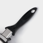 Сковорода «Оладница», d=23 см, пластиковая ручка, антипригарное покрытие, литой алюминий, чёрная - Фото 5