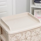 Комод широкий «Лаура», 4-х секционный, цвет слоновая кость - Фото 2