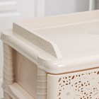 Комод широкий «Лаура», 4-х секционный, цвет слоновая кость - Фото 9