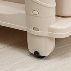 Комод широкий «Лаура», 4-х секционный, цвет слоновая кость - Фото 6