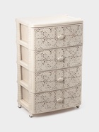 Комод широкий «Лаура», 4-х секционный, цвет слоновая кость - Фото 7