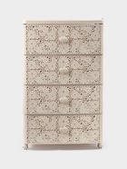 Комод широкий «Лаура», 4-х секционный, цвет слоновая кость - Фото 8