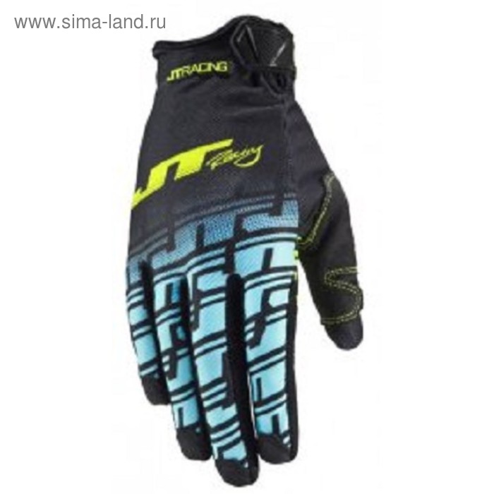 Перчатки JT Racing, LITE- ECHO BIC, черно/синий, размер S - Фото 1