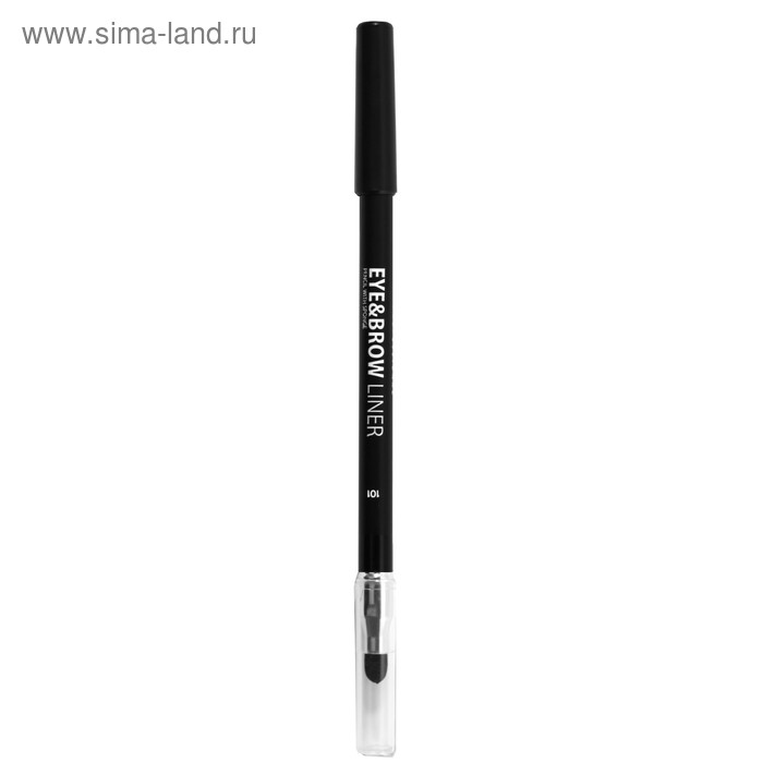 Карандаш для глаз и бровей Lamel Eye and Brow liner с растушовкой, тон 101 - Фото 1