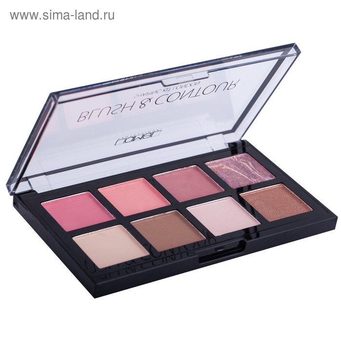 Набор для макияжа - румяна и корректор Lamel Blush & Contour, комбинированный - Фото 1