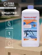 Средство от роста водорослей в бассейне Родемос «Максисан-альгицид», непенящийся, 1 л - Фото 1