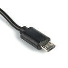 Сетевое зарядное устройство Jet.A, 2 USB, 2.1/1 А, micro USB, 1 А, 1 м, чёрное - Фото 3