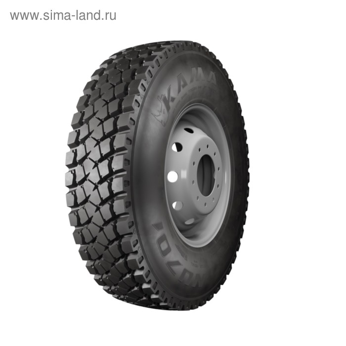 Грузовая шина Кама NU-701 315/80 R22.5 156/150K TL Универсальная Стройка/Карьер - Фото 1