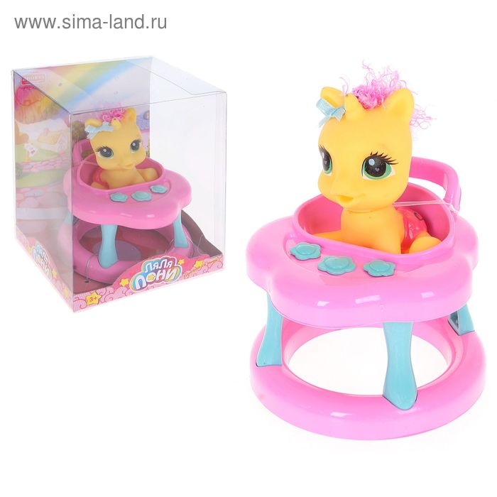 Пони "Ляля" с аксессуарами, МИКС - Фото 1