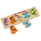 Рамка - вкладыш «Учим животных», 5 элементов - Фото 3