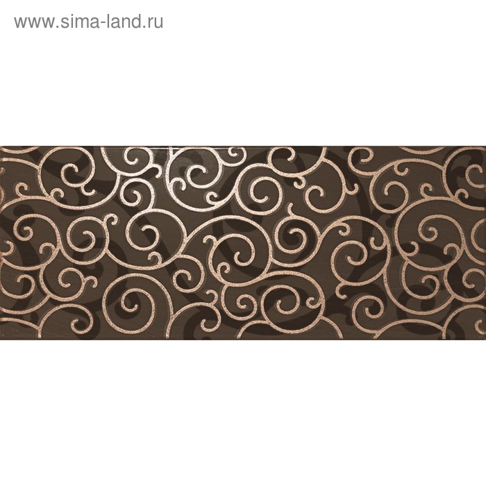 Плитка настенная Desire Wallpaper Moka 20x50 (в упаковке 0,7 м2) - Фото 1