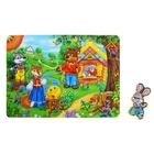 Рамка - вкладыш "Колобок" со сказкой, 6 элементов - Фото 1