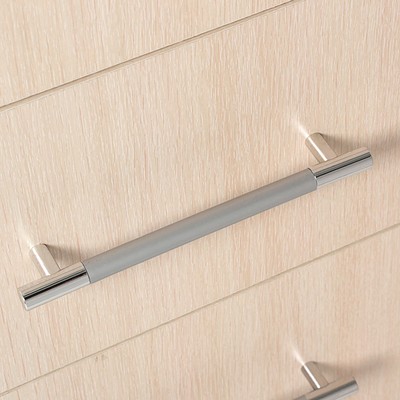 Комод для хранения Клик Мебель «Гермес», 1000×800×440(730), цвет венге/дуб молочный