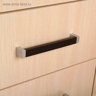 Комод напольный для спальни «Аура», 4 ящика, 2 дверцы, 820×1000×440 мм, цвет венге/дуб молочный - Фото 6