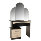 Стол косметический «Диана», 1550×900×480 мм, цвет венге/дуб молочный - Фото 1