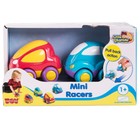 Набор машинок Hap-p-Kid Mini Racers, цвет красный и синий, 2 шт - Фото 1