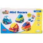 Набор машинок Hap-p-Kid Mini Racers, цвет красный и синий, 2 шт - Фото 2
