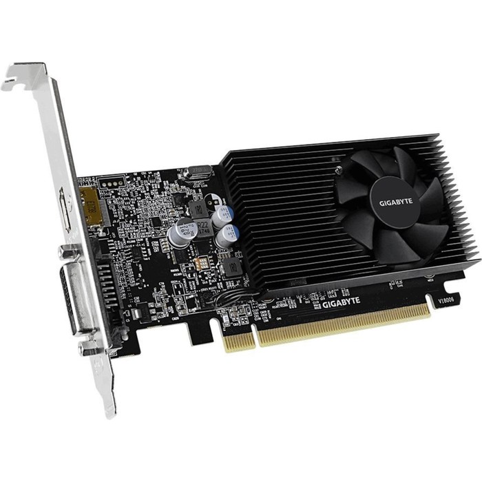 Видеокарта Gigabyte GeForce GT 1030 (GV-N1030D4-2GL) 2G,64bit,DDR4,1177/2100 - фото 51295335