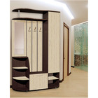 Прихожая «Ксения - 2», правая, 2050×1200×350 мм, цвет венге/дуб молочный - Фото 1