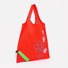 Сумка складная без застёжки, 38×0.5×58 см, красная - Фото 2