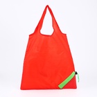 Сумка складная без застёжки, 38×0.5×58 см, красная - Фото 3