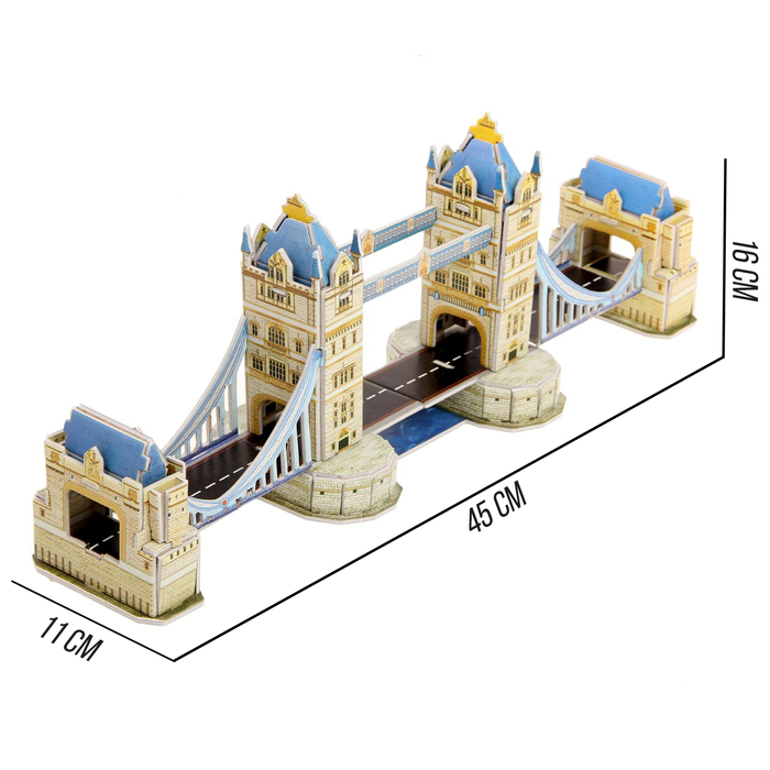 Конструктор 3D «Лондонский мост», 41 деталь - фото 1883196950