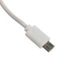 Сетевое зарядное устройство Jet.A, 2 USB, 2.1/1 А, micro USB, 1 A, 1 м, белое - Фото 3