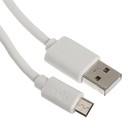 Сетевое зарядное устройство Jet.A, 2 USB, 2.4/1 А, micro USB, 1 м, белое - Фото 3