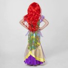 Карнавальный костюм "Русалка", платье, пояс, парик, р-р 34, рост 134 см - Фото 4