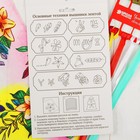 Вышивки лентами на мешочке "Птица", 35 х 25 см - Фото 3