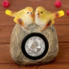 Садовая фигура светящаяся "Птички" 8,5х13х13,5 см - Фото 1