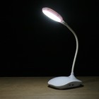 Лампа настольная LED 20 диодов "Лунный свет" белая, сенсор, 3 режима, USB, АКБ 27х12х10 см - Фото 2