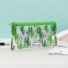 Пенал мягкий Calligrata «Счастье вокруг нас», 1 отделение, 95×205 мм, плоский, ПВХ - Фото 2