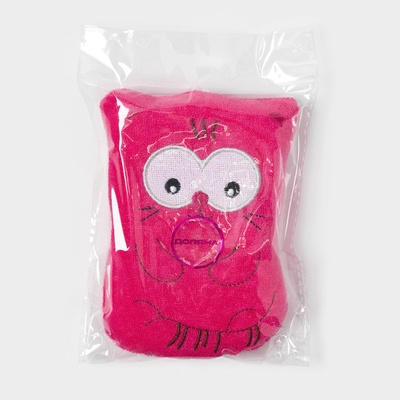 Мочалка для тела детская Доляна «Котики», для купания, цвет МИКС