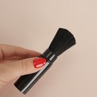 Кисть для макияжа, выдвижная, 12 см, цвет чёрный - Фото 7