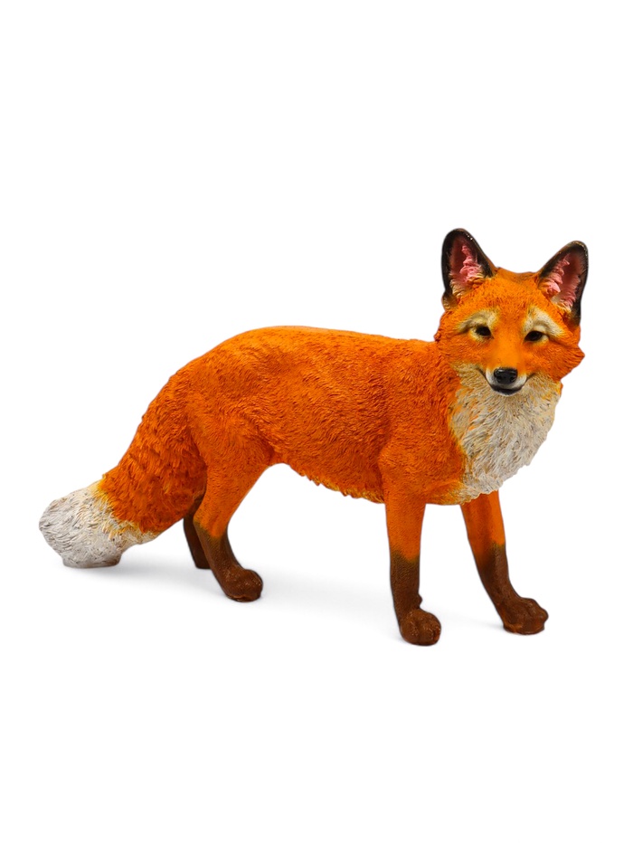 Садовая фигура из полистоуна «Лиса с пушистым хвостом», 72×19×44 см - Фото 1