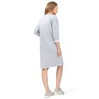 Платье "Капитолина" для беременных 100313 цвет серый меланж 282165, р-р 46 - Фото 2