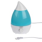 Увлажнитель воздуха Luazon LHU-04, ультразвуковой, 2 л, 35 м², 18 Вт, бело-голубой - Фото 2